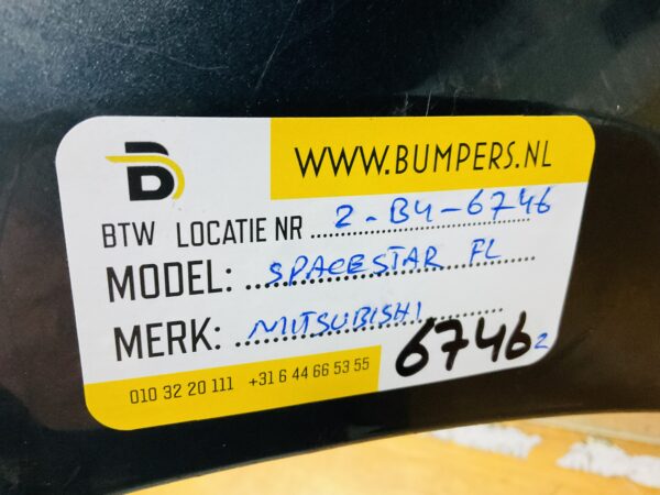 BUMPER Mitsubishi Spacestar VOORBUMPER 2-B4-6746z