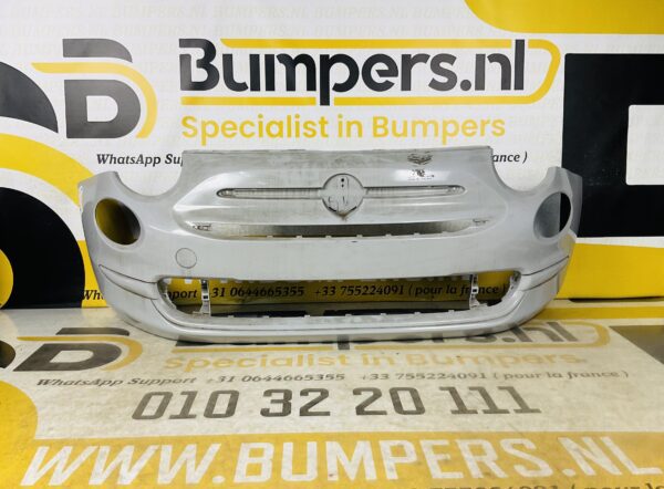 BUMPER Fiat 500 Facelift 2016-2022 VOORBUMPER 2-B8-6382z