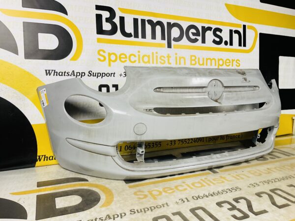 BUMPER Fiat 500 Facelift 2016-2022 VOORBUMPER 2-B8-6382z