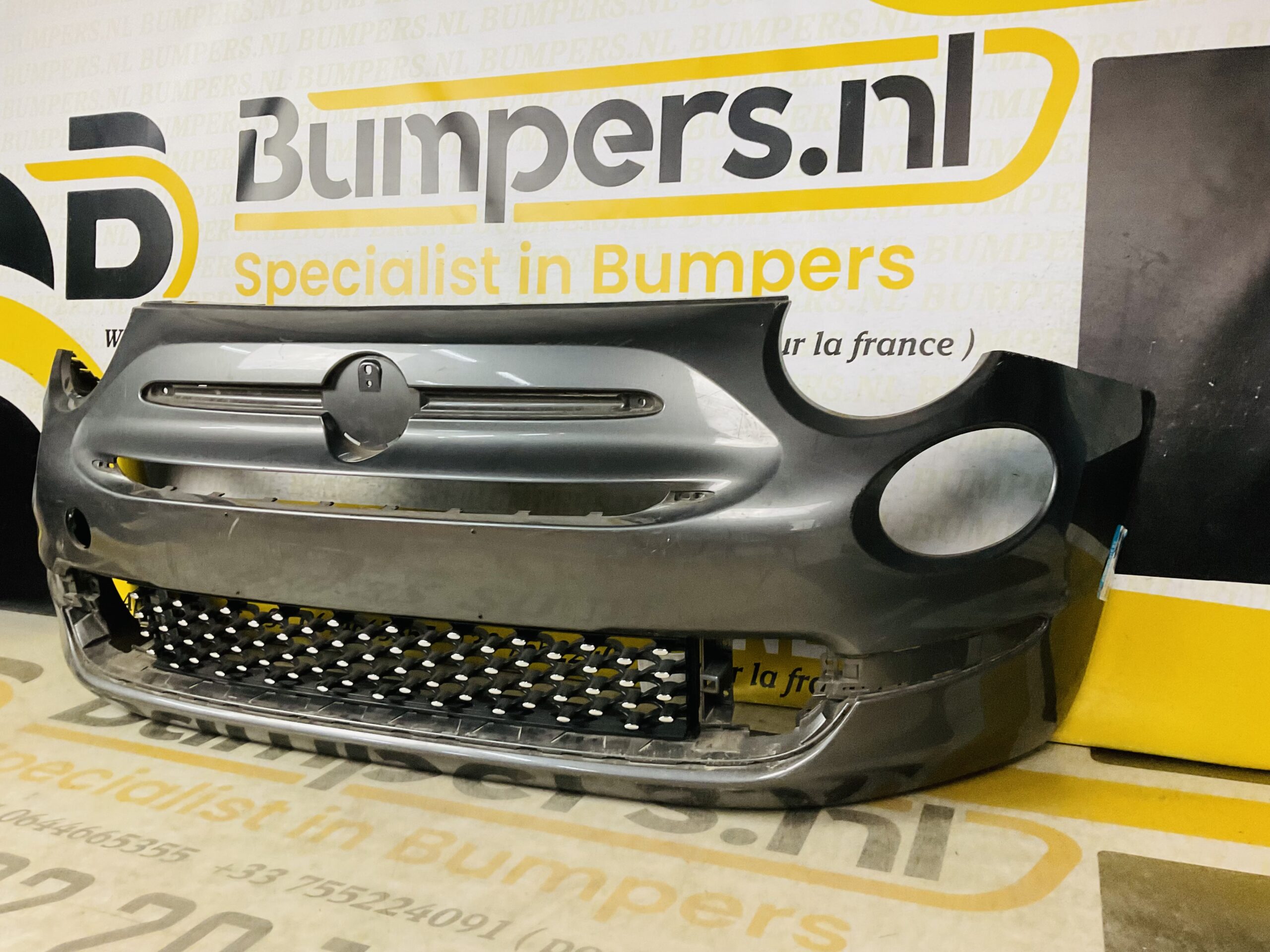 BUMPER Fiat 500 Facelift 2016-2021 VOORBUMPER 2-B8-6756z