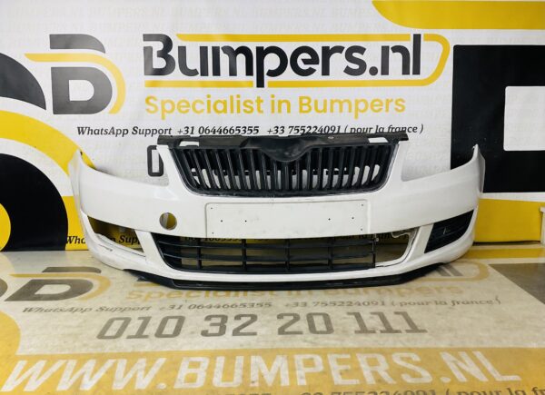 BBUMPER Skoda Fabia 2 Facelift VOORBUMPER 2-H7-6762z