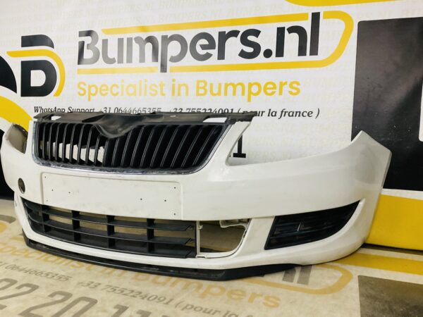 BBUMPER Skoda Fabia 2 Facelift VOORBUMPER 2-H7-6762z