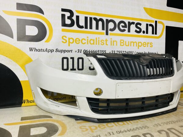 BBUMPER Skoda Fabia 2 Facelift VOORBUMPER 2-H7-6762z