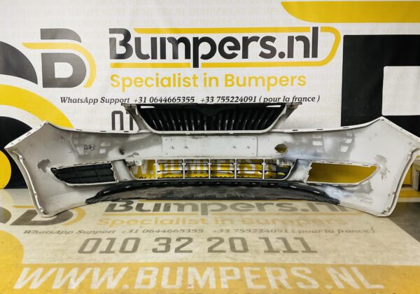 BBUMPER Skoda Fabia 2 Facelift VOORBUMPER 2-H7-6762z