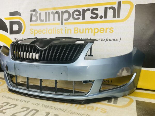 BBUMPER Skoda Fabia 2 Facelift 2009-2013 VOORBUMPER 2-H6-6397z