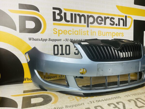 BBUMPER Skoda Fabia 2 Facelift 2009-2013 VOORBUMPER 2-H6-6397z