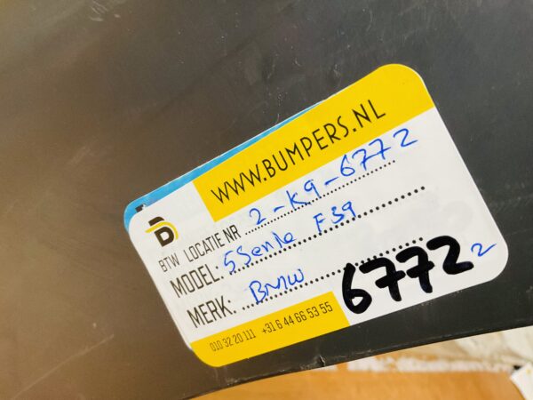 BUMPER BMW 5 Serie M5 E39 Origineel  VOORBUMPER 2-K9-6772z
