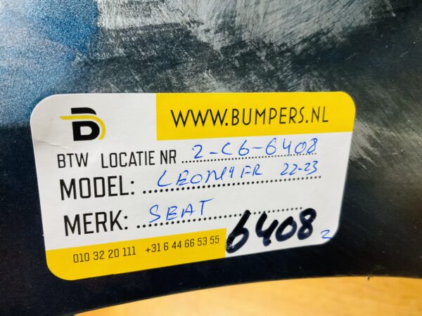 BUMPER Seat Leon 4 FR 2022-2023 VOORBUMPER 2-C6-6408z