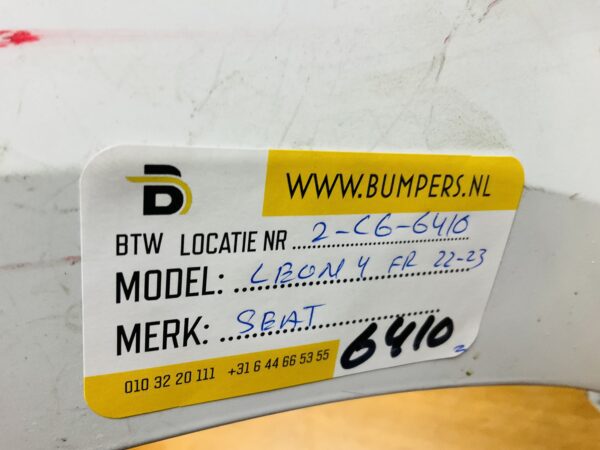 BUMPER Seat Leon 4 FR 2022-2023 VOORBUMPER 2-C6-6410z