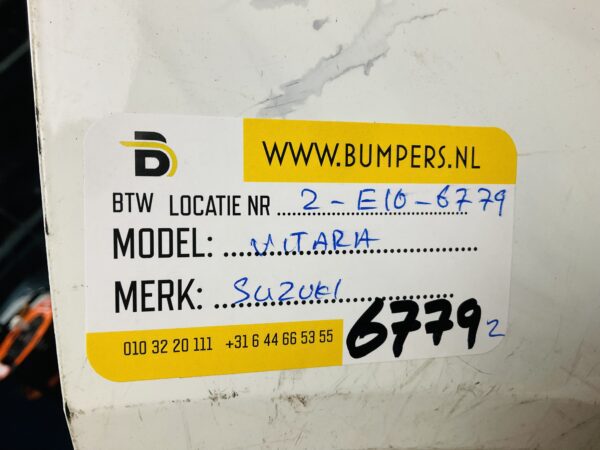 BUMPER Suzuki Vitara  VOORBUMPER 2-E10-6779z