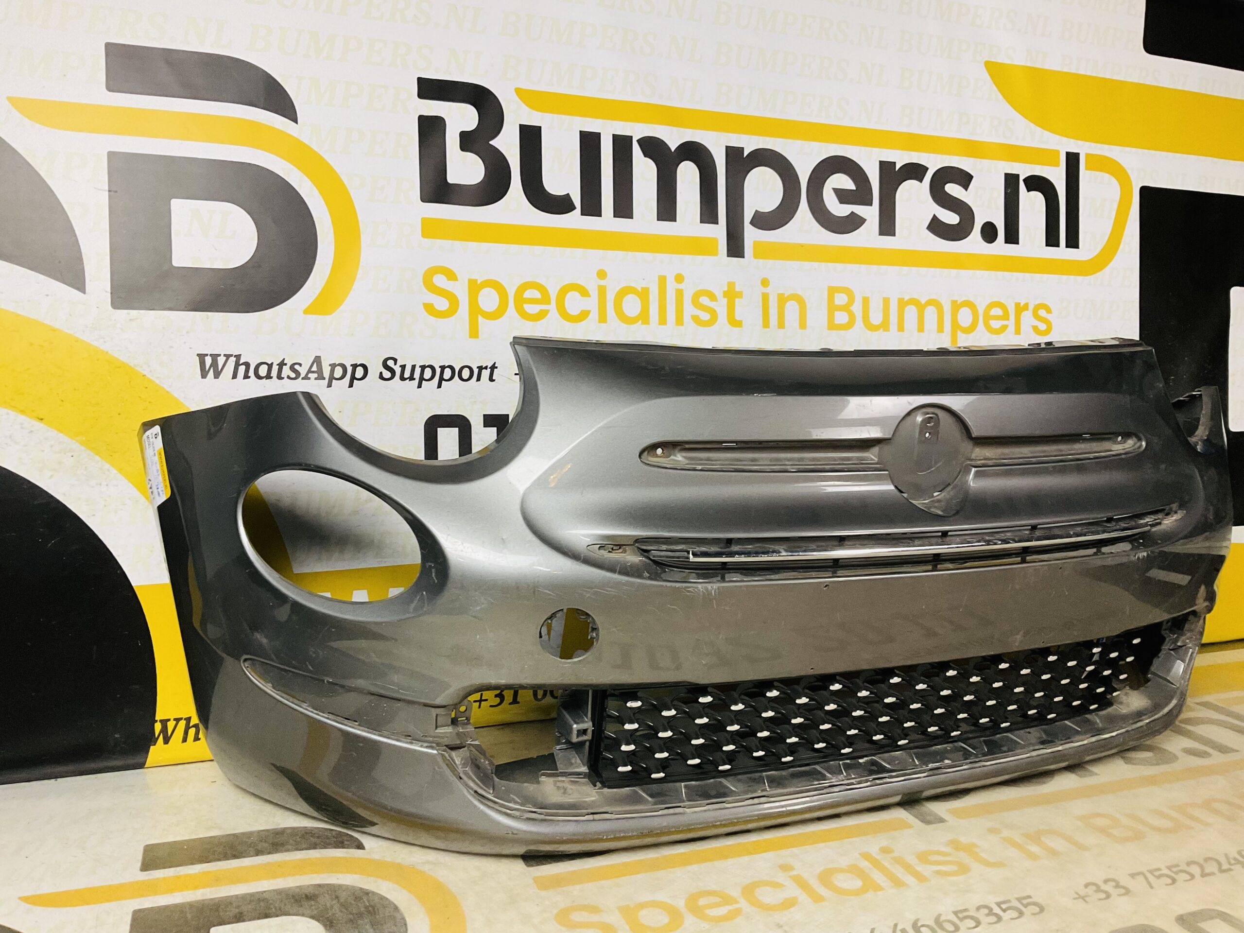 BUMPER Fiat 500 Facelift 2016-2021 VOORBUMPER 2-B8-6782z