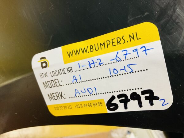 BUMPER Audi A1 8X0  2010-2015 VOORBUMPER 1-H2-6797z
