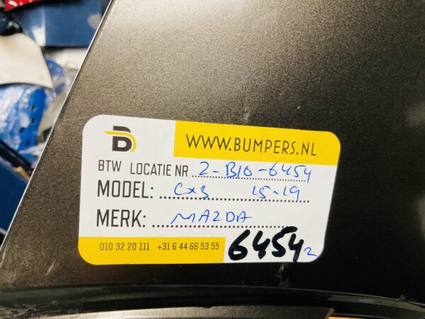 BUMPER Mazda CX3 2015-2019 VOORBUMPER 2-B10-6454z