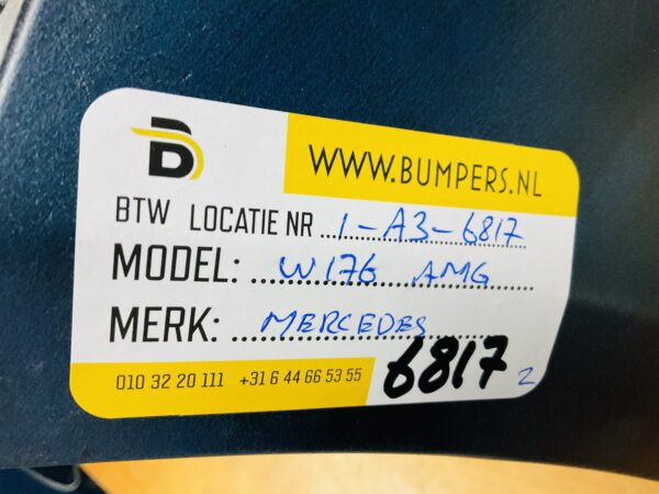 BUMPER Mercedes A Klasse W176 AMG Facelift 2016-2019 VOORBUMPER 1-A3-6817z