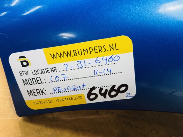 BUMPER Peugeot 107 2011-2014 VOORBUMPER 2-J1-6460z