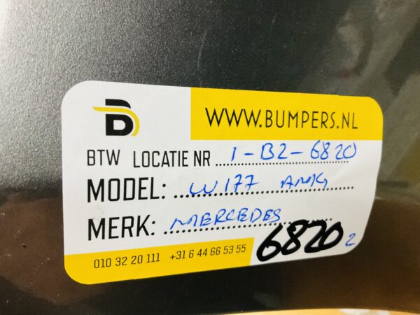 BUMPER Mercedes A Klasse W177 AMG 2019-2021 VOORBUMPER 1-B2-6820z