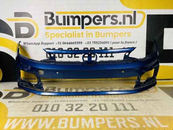 BUMPER Volkswagen Polo 2G GTI R-Line Rline 2018-2021 VOORBUMPER 1-C8-6467z