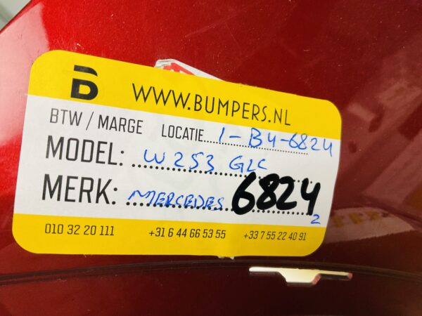BUMPER Mercedes GLC Klasse W253 Normaal  2016-2019 VOORBUMPER 1-B4-6824z