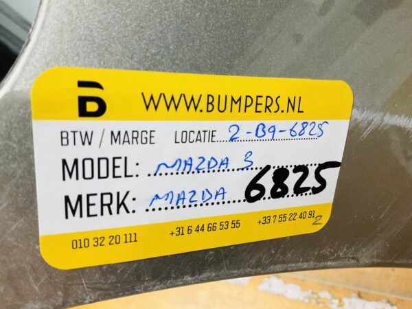BUMPER Mazda  Mazda 3  VOORBUMPER 2-B9-6825z