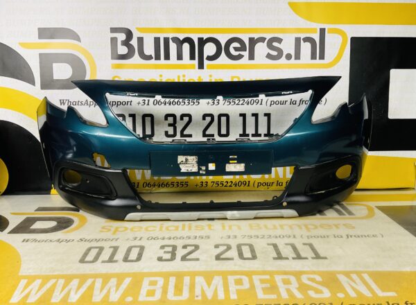 BUMPER Peugeot 2008 2016-2021 VOORBUMPER 2-J5-6484z