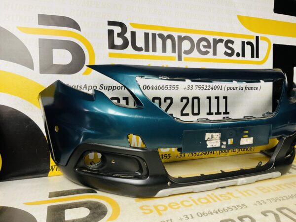 BUMPER Peugeot 2008 2016-2021 VOORBUMPER 2-J5-6484z