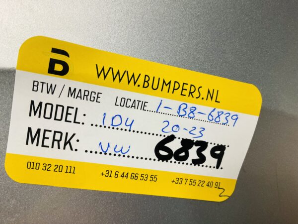 BUMPER Volkswagen iD4 2020-2023 VOORBUMPER 1-B8-6839z