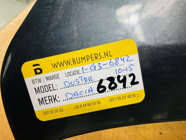 BUMPER Dacia Duster 2010-2015 VOORBUMPER 1-G3-6842z