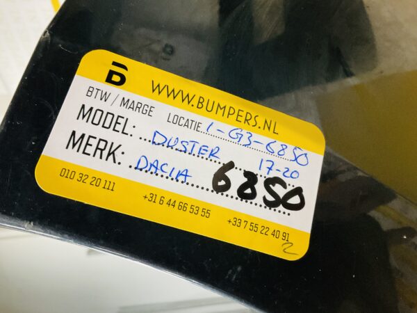 BUMPER Dacia Duster 2017-2020 VOORBUMPER 1-G3-6850z