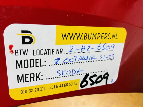 BUMPER Skoda Octavia 4  2021-2023 VOORBUMPER 2-H2-6509z