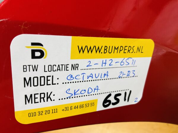 BUMPER Skoda Octavia 4  2021-2023 VOORBUMPER 2-H2-6511z