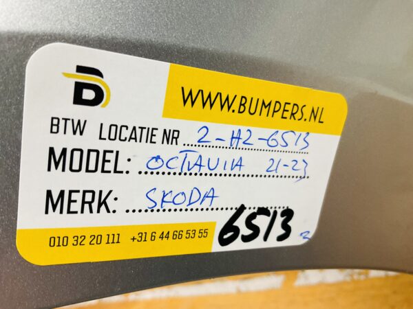 BUMPER Skoda Octavia 4  2021-2023 VOORBUMPER 2-H2-6513z