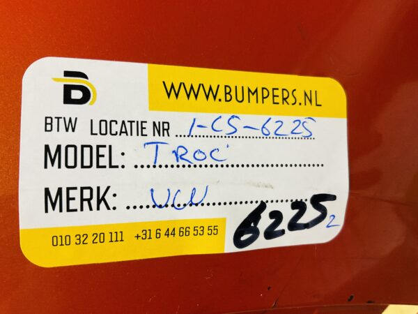 BUMPER Volkswagen T-Roc TRoc  VOORBUMPER 1-C5-6225z
