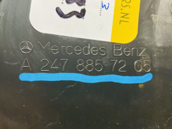 Onderplaat Mercedes B Klasse W247 A2478857205 Bumperlip 2-L9-5933R