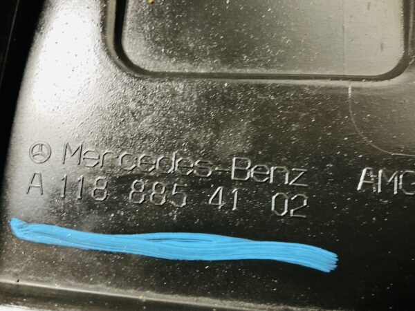 Onderplaat Mercedes CLA Klasse W118 AMG A1188854102 Bumper lip 2-L9-5940R