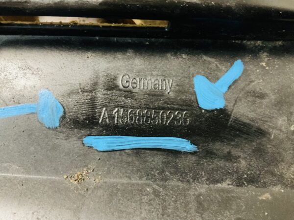 Onderplaat Mercedes GLA Klasse W156 A1568850236 Bumperlip 2-L9-5948R