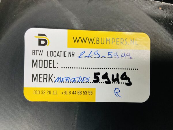 Onderplaat Mercedes Citan W415 A415885125 Bumperlip 2-L9B-5949R