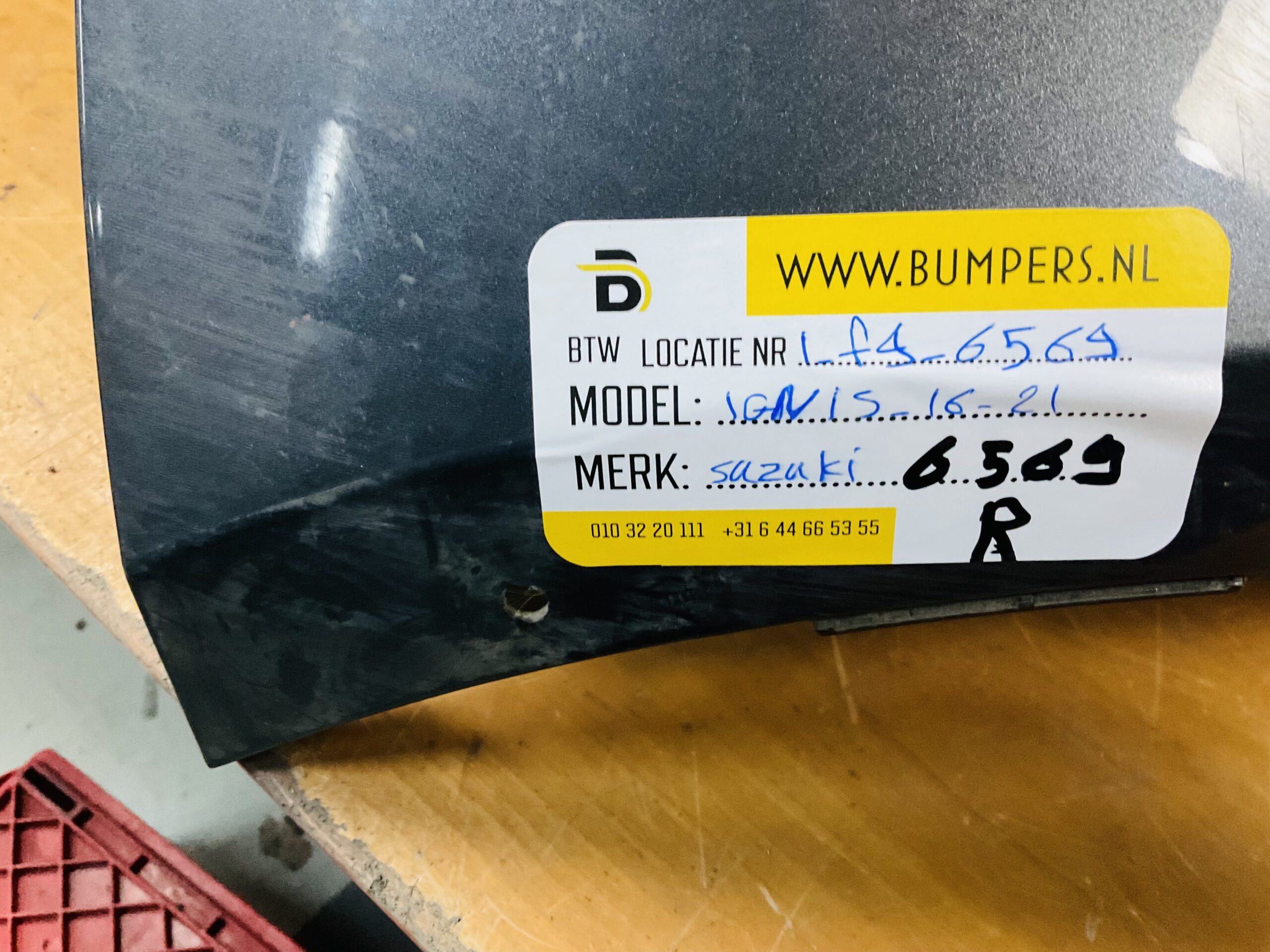 Bumper Suzuki Ignis 2016-2021 Achterbumper 1-F8-6569R