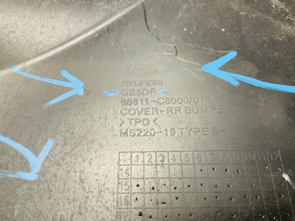 Bumper Hyundai i20 2013-2016 Achterbumper 1-F7-6584R