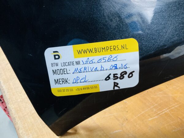 Bumper Opel Meriva B 2009-2016 Achter Bumper 1-F6-6586R