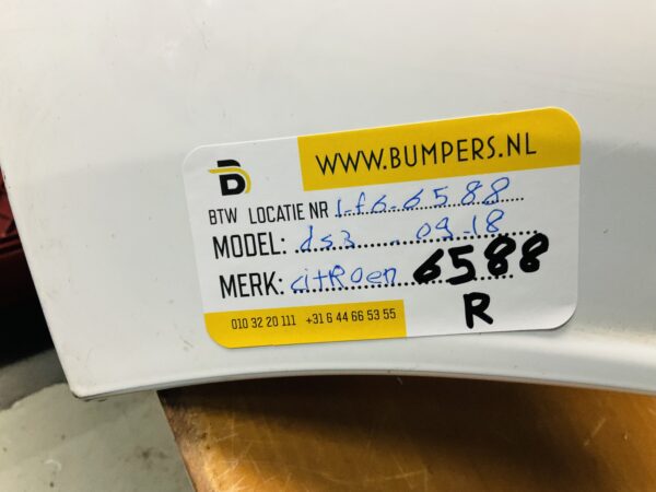Bumper Citroen Ds3 2009-2018 Achterbumper 1-F6-6588R