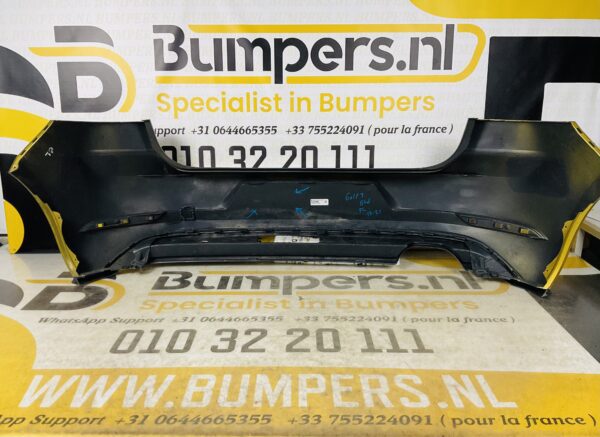 Bumper Volkswagen Golf 7 Facelift 2017-2021 Achterbumper 1-F6-6581R