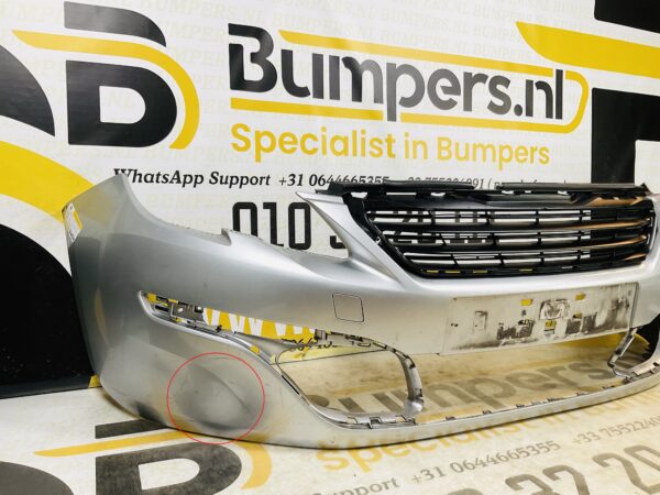 BUMPER Peugeot 308  Normaal 2012-2016 VOORBUMPER 2-J3-7434z