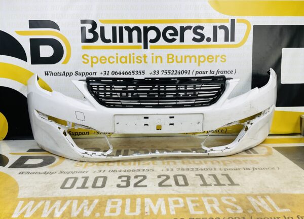 BUMPER Peugeot 308  Normaal 2012-2016 VOORBUMPER 2-J3-7435z