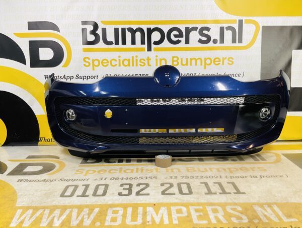 BUMPER Volkswagen UP + Mistlamp 2011-2017 VOORBUMPER 2-B2-7447z