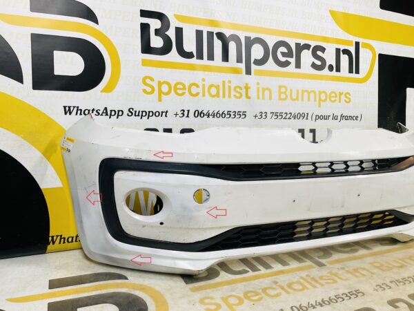 BUMPER Volkswagen UP Facelift 2017-2021 VOORBUMPER 2-B7-7450z