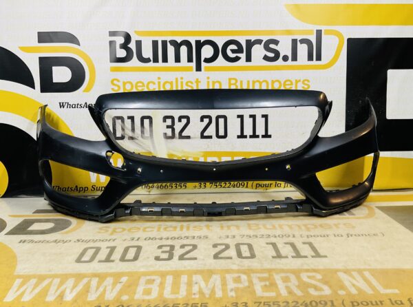 BUMPER Mercedes C Klasse W205 AMG 6xpdc 2014-2017 VOORBUMPER 1-A9-7302z