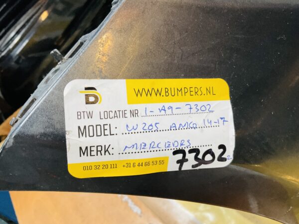 BUMPER Mercedes C Klasse W205 AMG 6xpdc 2014-2017 VOORBUMPER 1-A9-7302z