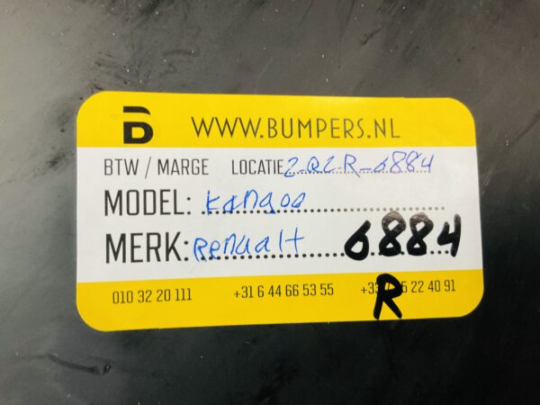 Zijscherm Renault Kangoo Origineel Scherm 2-Q2-6884R