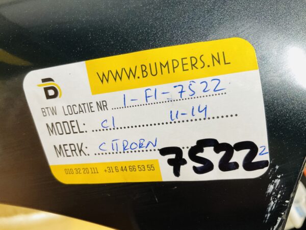 BUMPER Citroen C1  2011-2014  VOORBUMPER 1-F1-7522z