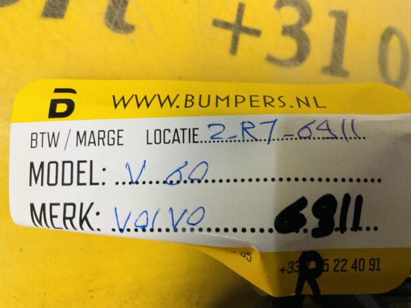 Gril Volvo V60 Rooster Gril 32293970 bumper 2- R7-6911R